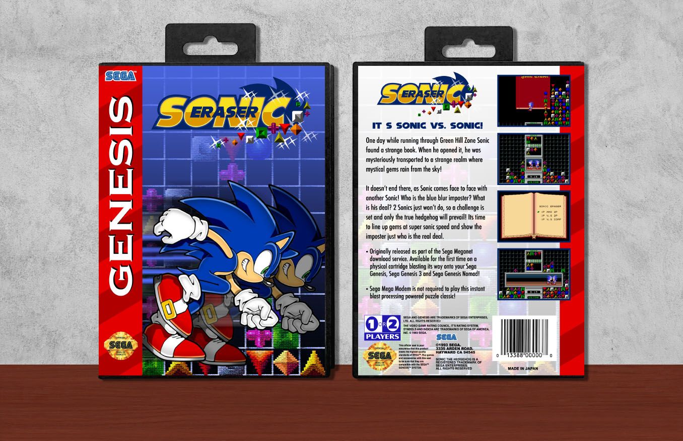 Sonic Eraser, Case Color: Black