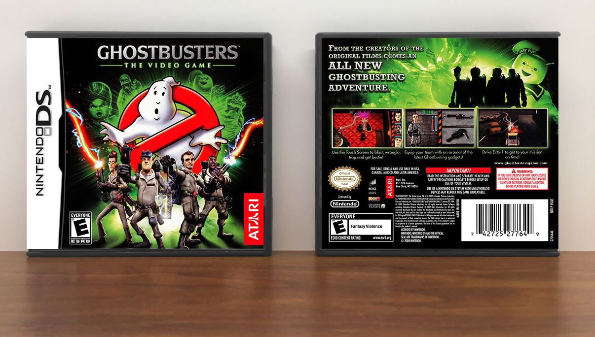 Ghostbusters: The Video Game, Case Color: DARK GREY (OEM DS CASE COLOR)