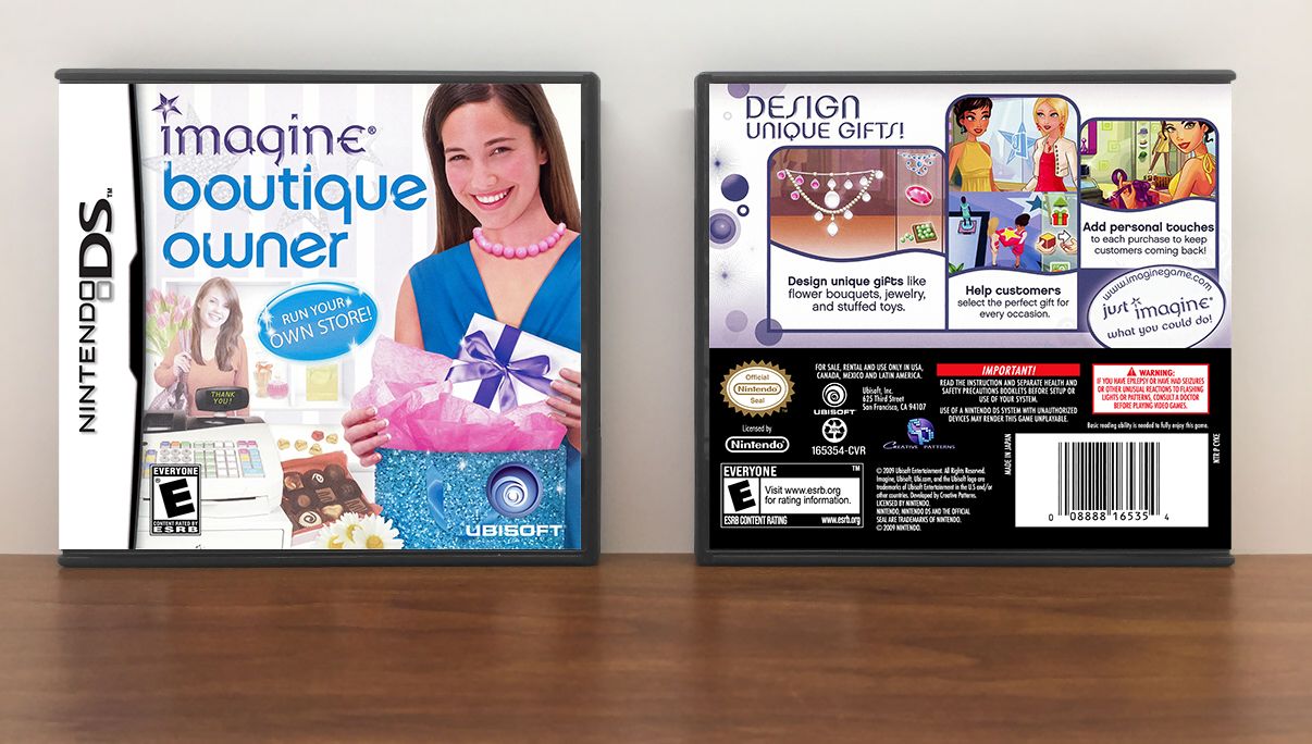 Imagine: Boutique Owner, Case Color: DARK GREY (OEM DS CASE COLOR)