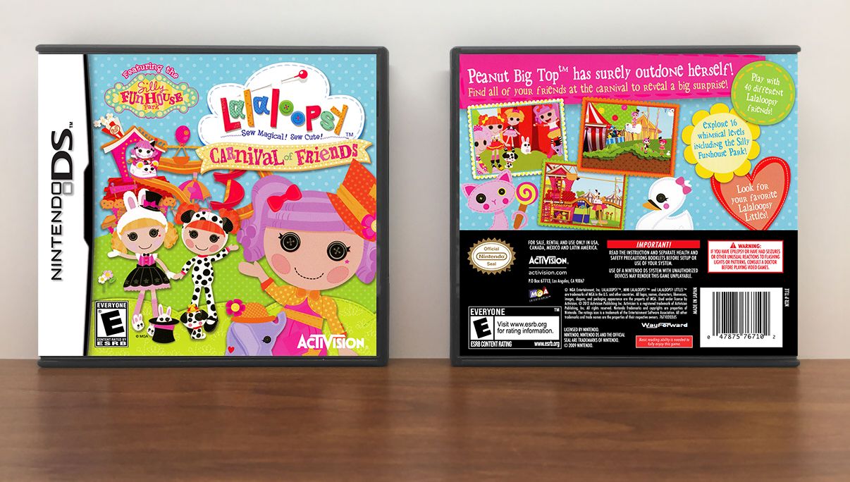 Lalaloopsy: Carnival of Friends, Case Color: DARK GREY (OEM DS CASE COLOR)