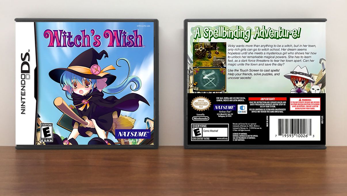 Witch&#39;s Wish, Case Color: DARK GREY (OEM DS CASE COLOR)
