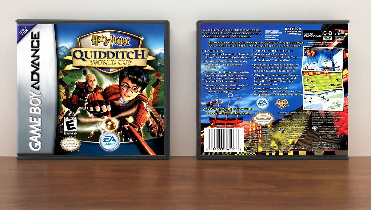 Harry Potter: Quidditch World Cup, Artwork Spine Color: Chrome