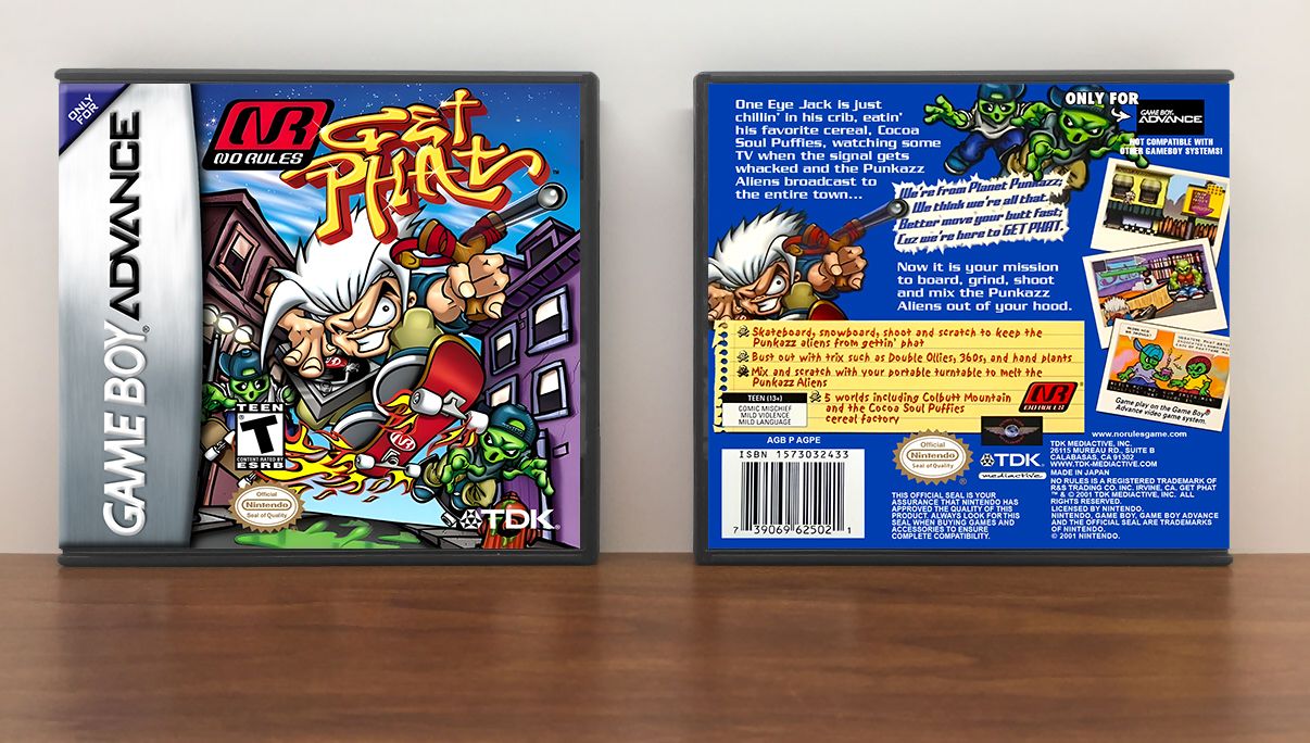 No Rules: Get Phat, Artwork Spine Color: Chrome