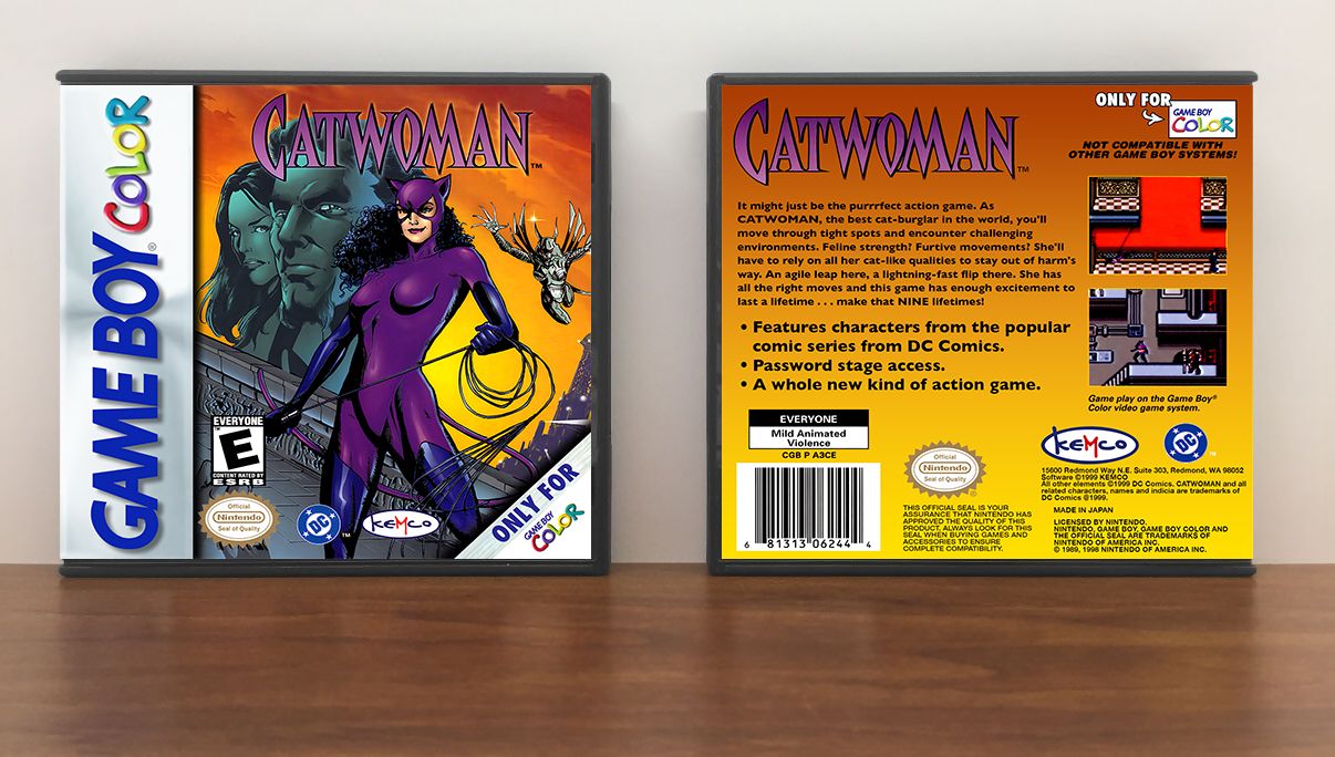 Catwoman, Artwork Spine Color: Chrome