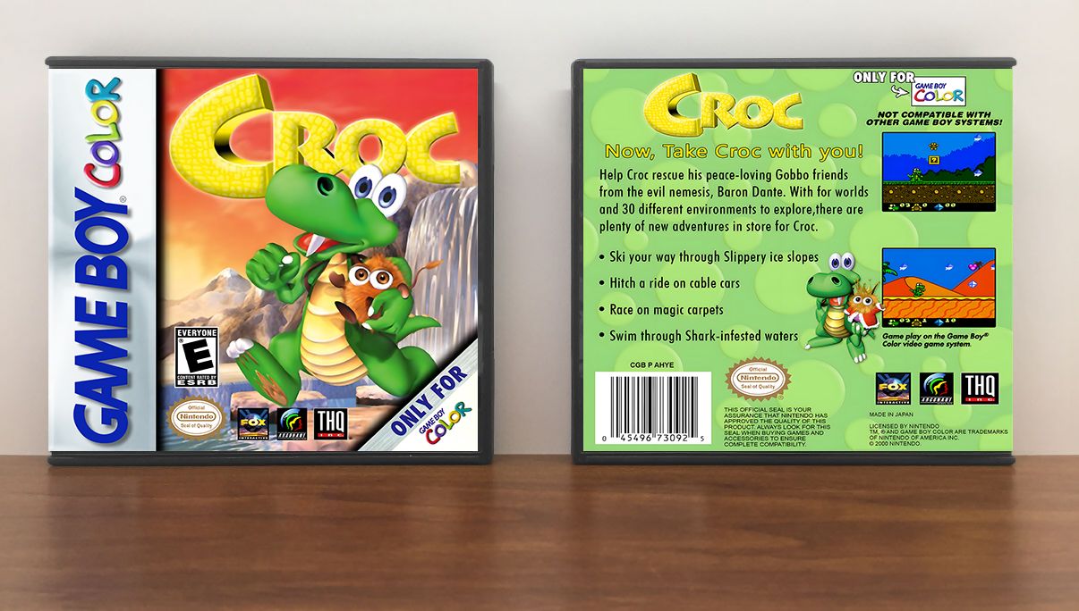 Croc, Artwork Spine Color: Chrome