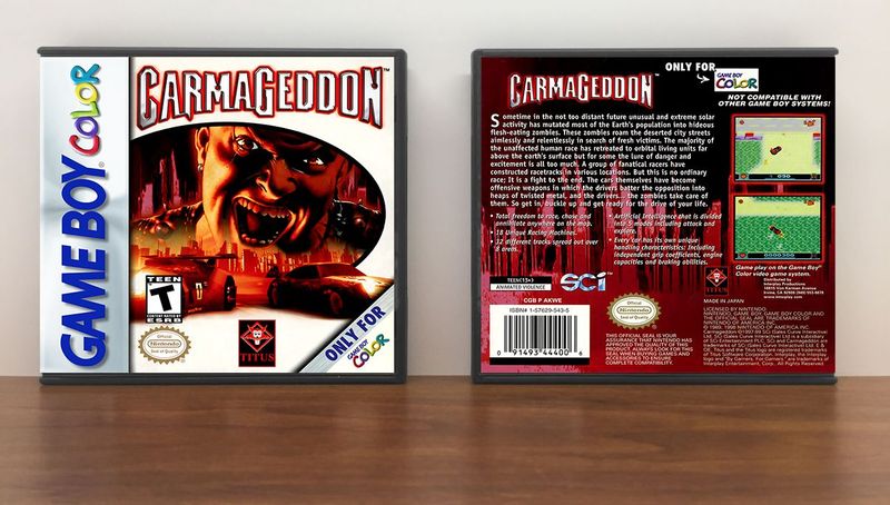 Carmageddon: Carpalypse Now, Artwork Spine Color: Chrome