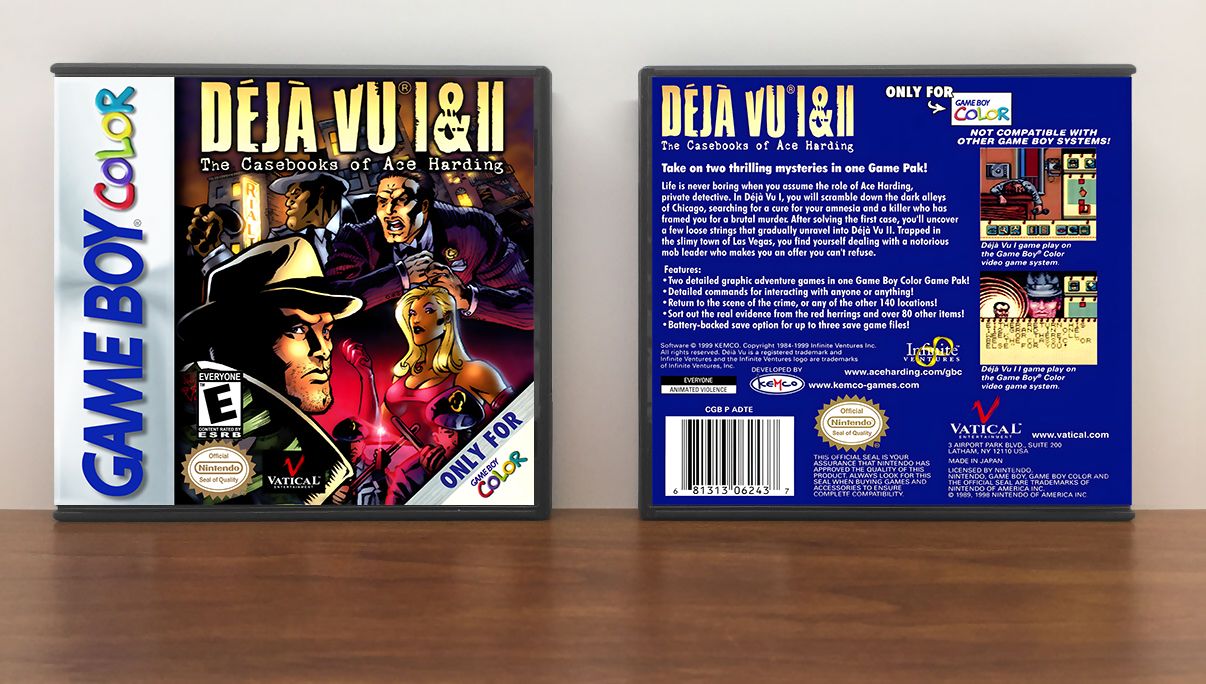 Deja Vu I &amp; II, Artwork Spine Color: Chrome