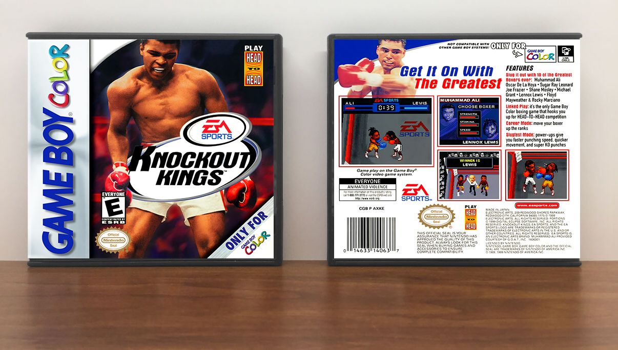 Knockout Kings, Artwork Spine Color: Chrome