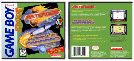 Arcade Classic No. 1: Asteroids &amp; Missile Command (Dark Green)