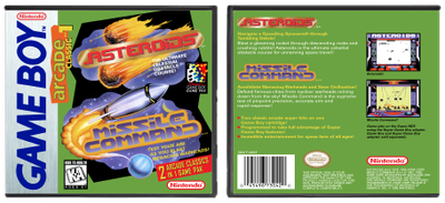 Arcade Classic No. 1: Asteroids &amp; Missile Command (Dark Green)