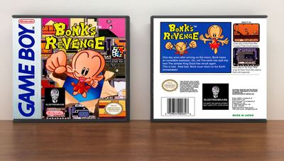 Bonk&#39;s Revenge (Electro Brain), Artwork Spine Color: Chrome