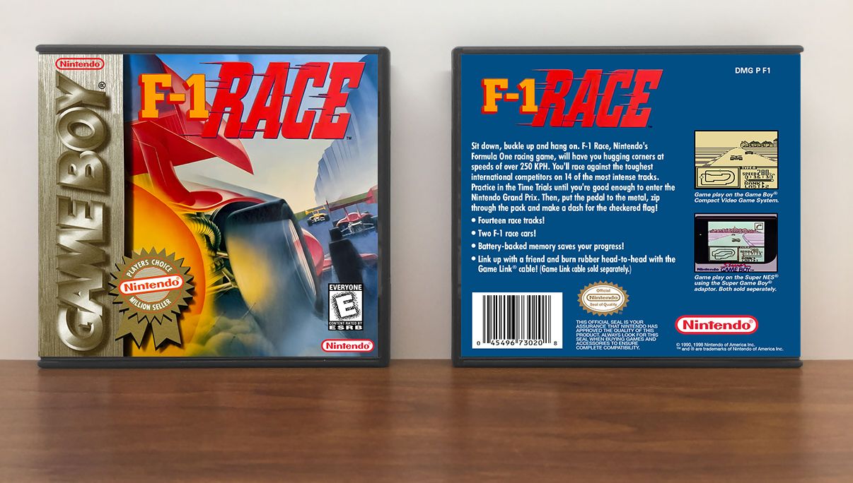 F-1 Race (PC), Case Color: DARK GREY (OEM DS CASE COLOR), Artwork Spine Color: (PC) Chrome