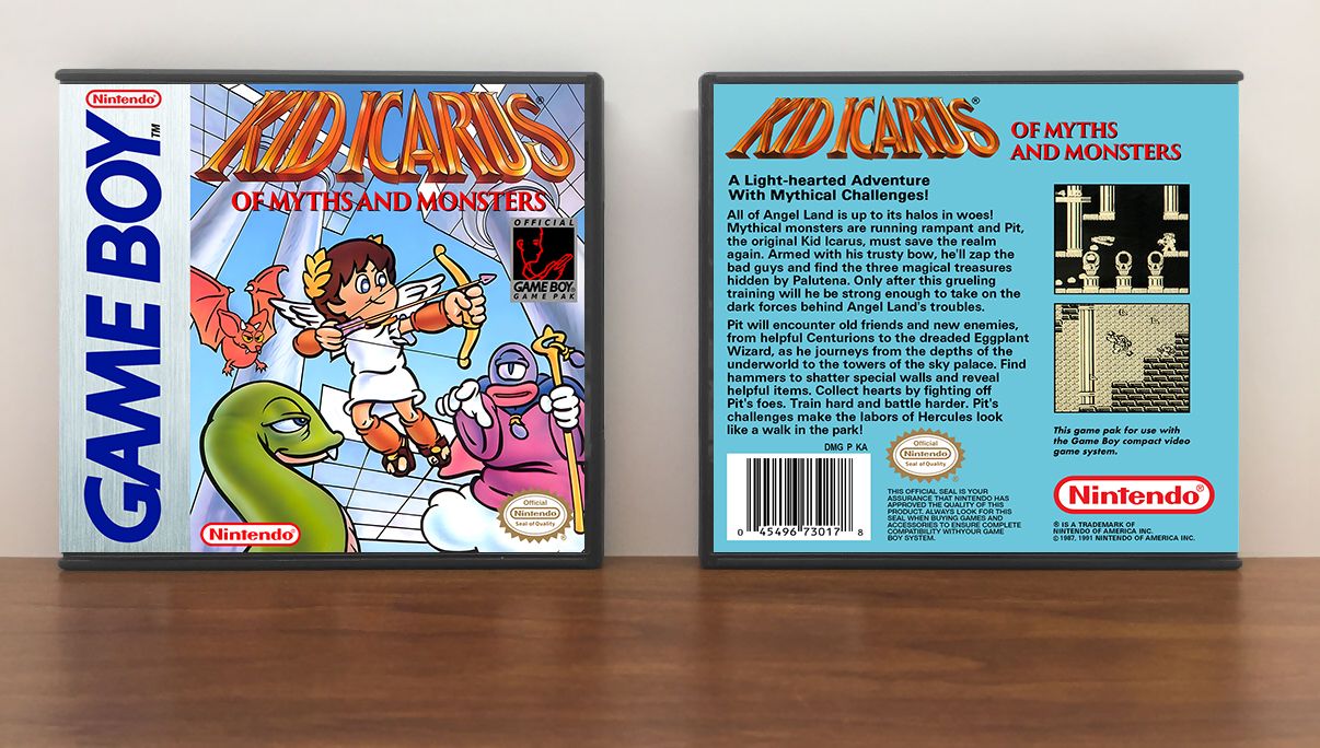 Kid Icarus: Of Myths and Monsters, Artwork Spine Color: Chrome