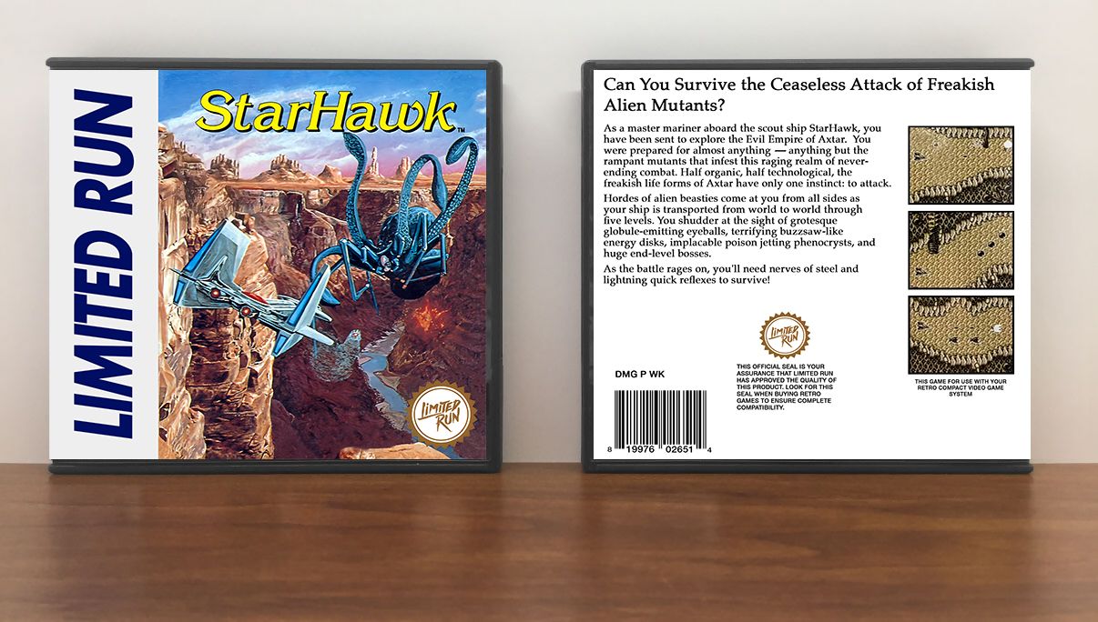 StarHawk (Limited Run), Artwork Spine Color: Chrome