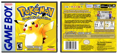 Pokemon Yellow Legacy