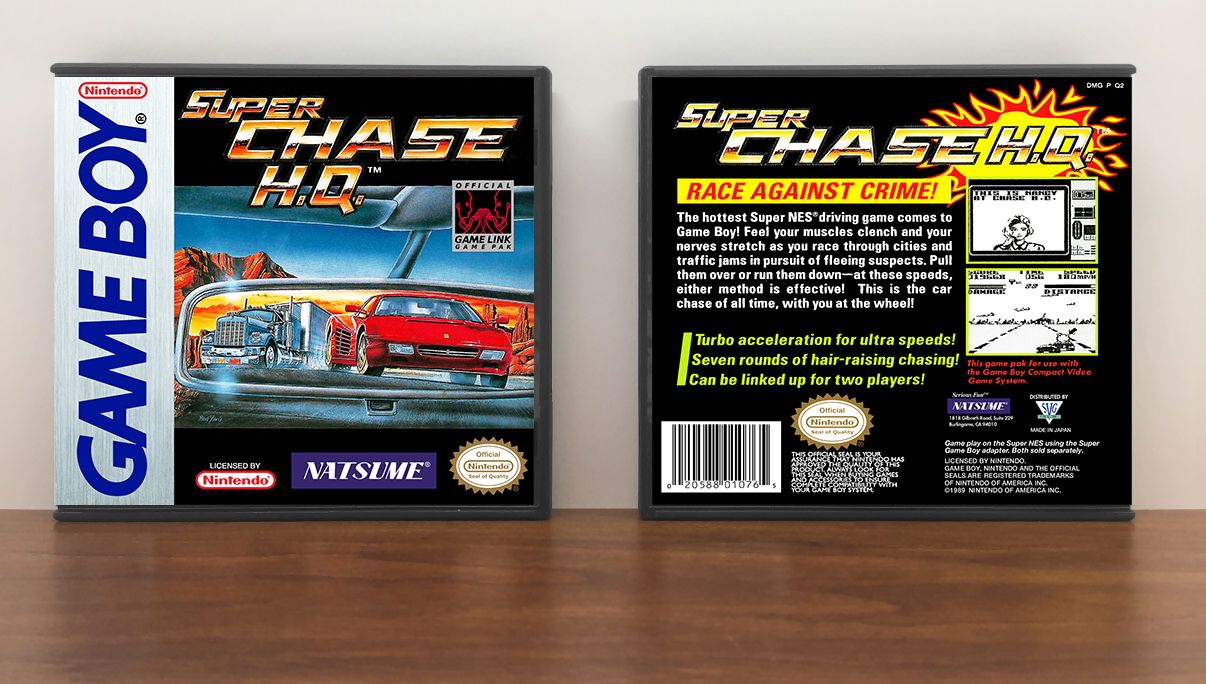 Super Chase H.Q. (Natsume), Artwork Spine Color: Chrome