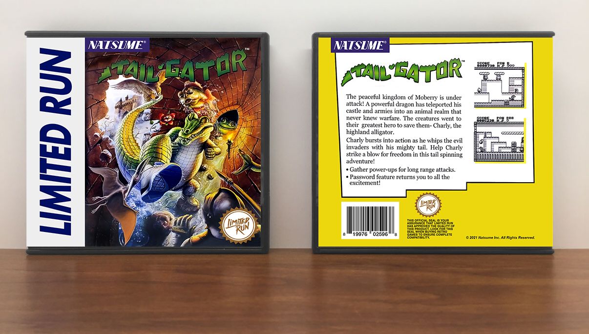 Tail &#39;Gator (Limited Run), Artwork Spine Color: Chrome