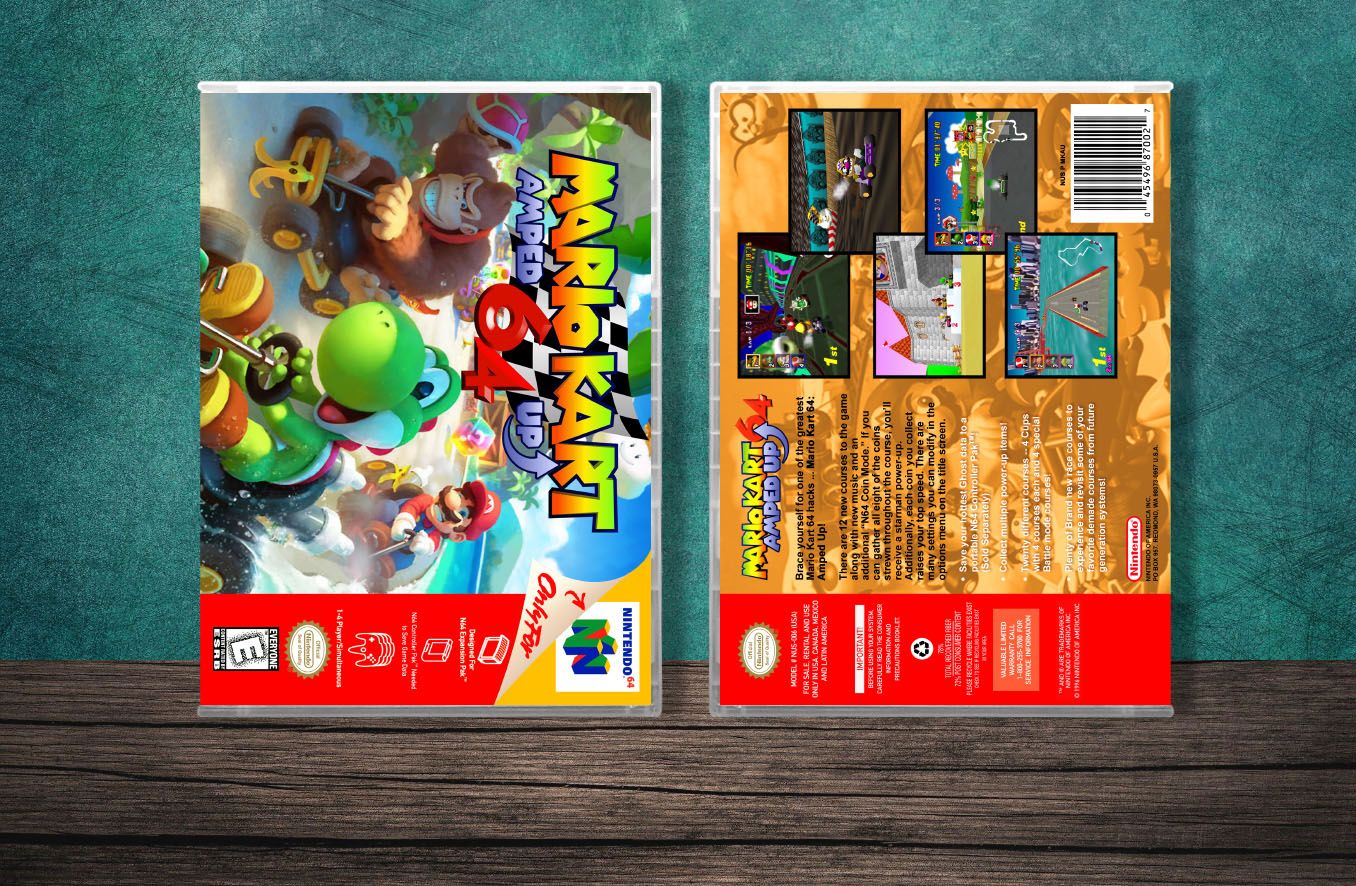 Mario Kart 64 Amped Up, Case Color: CLEAR (Transparent)
