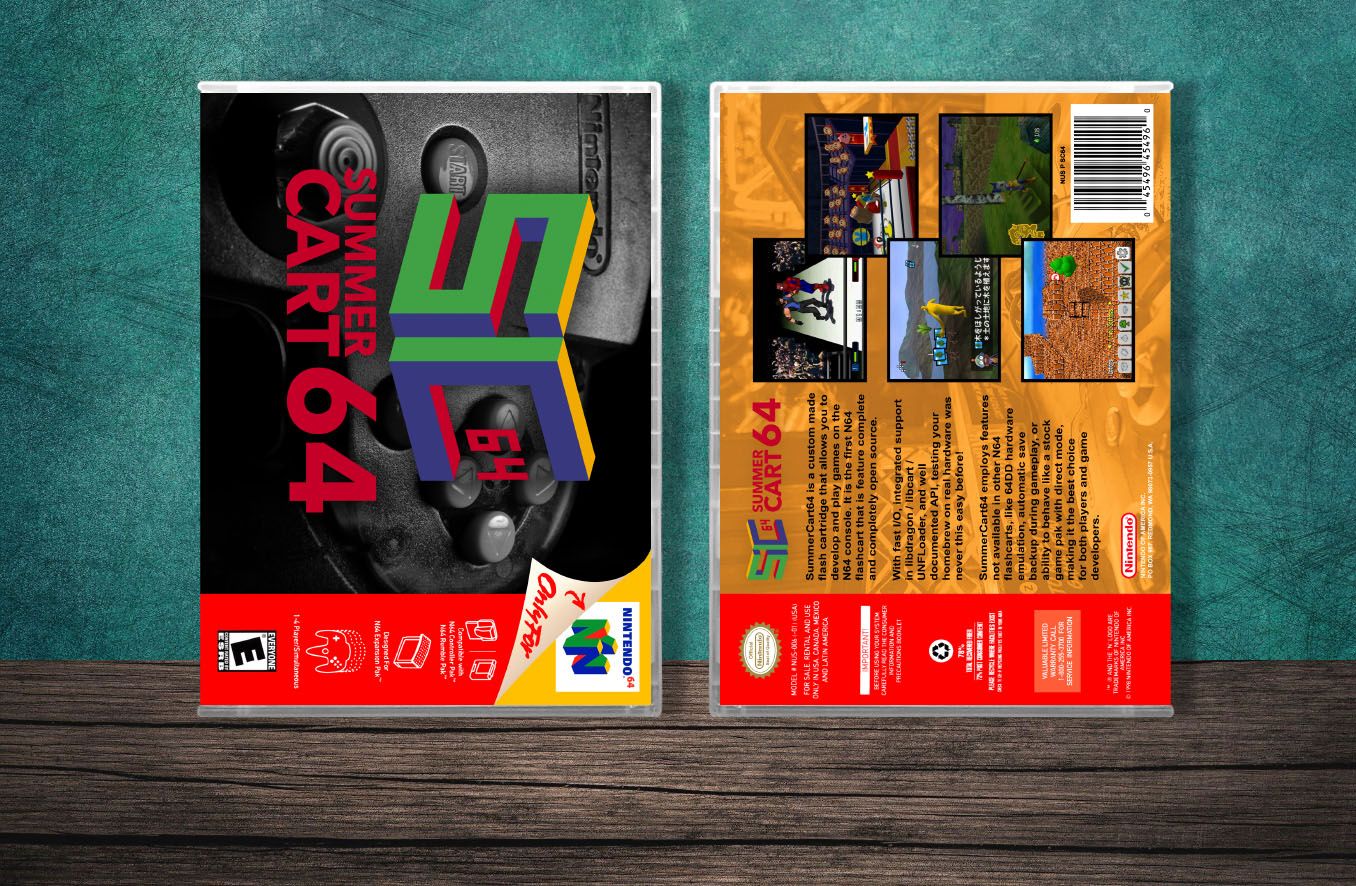 Summer Cart 64, Case Color: CLEAR (Transparent)