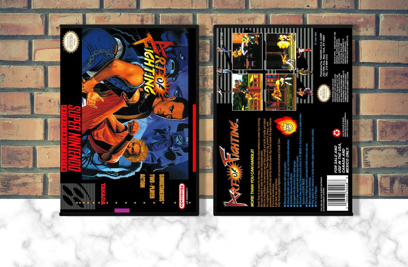 Art of Fighting, Case Color: DARK GREY (OEM DS CASE COLOR)