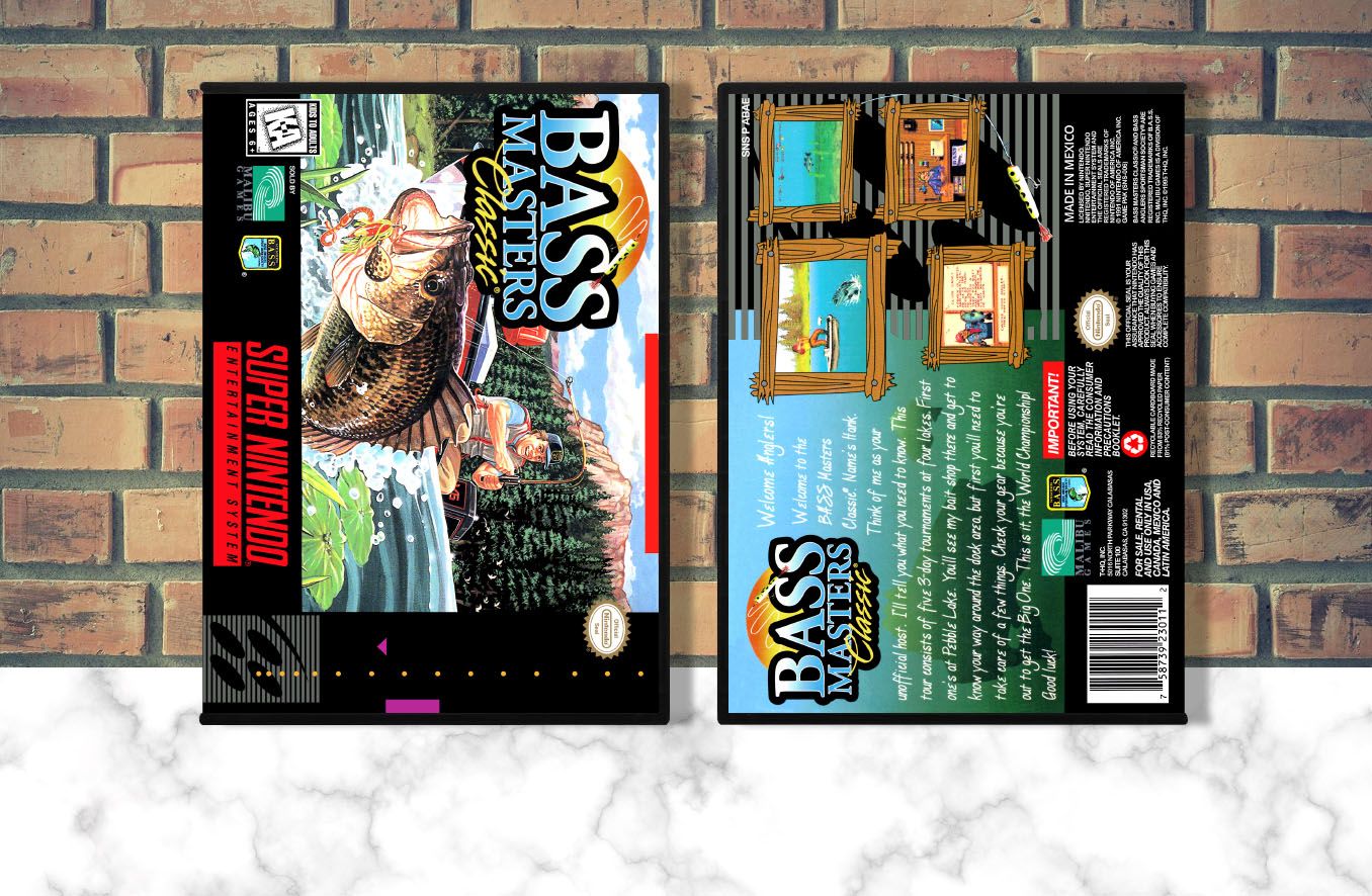 Bass Masters Classic, Case Color: DARK GREY (OEM DS CASE COLOR)