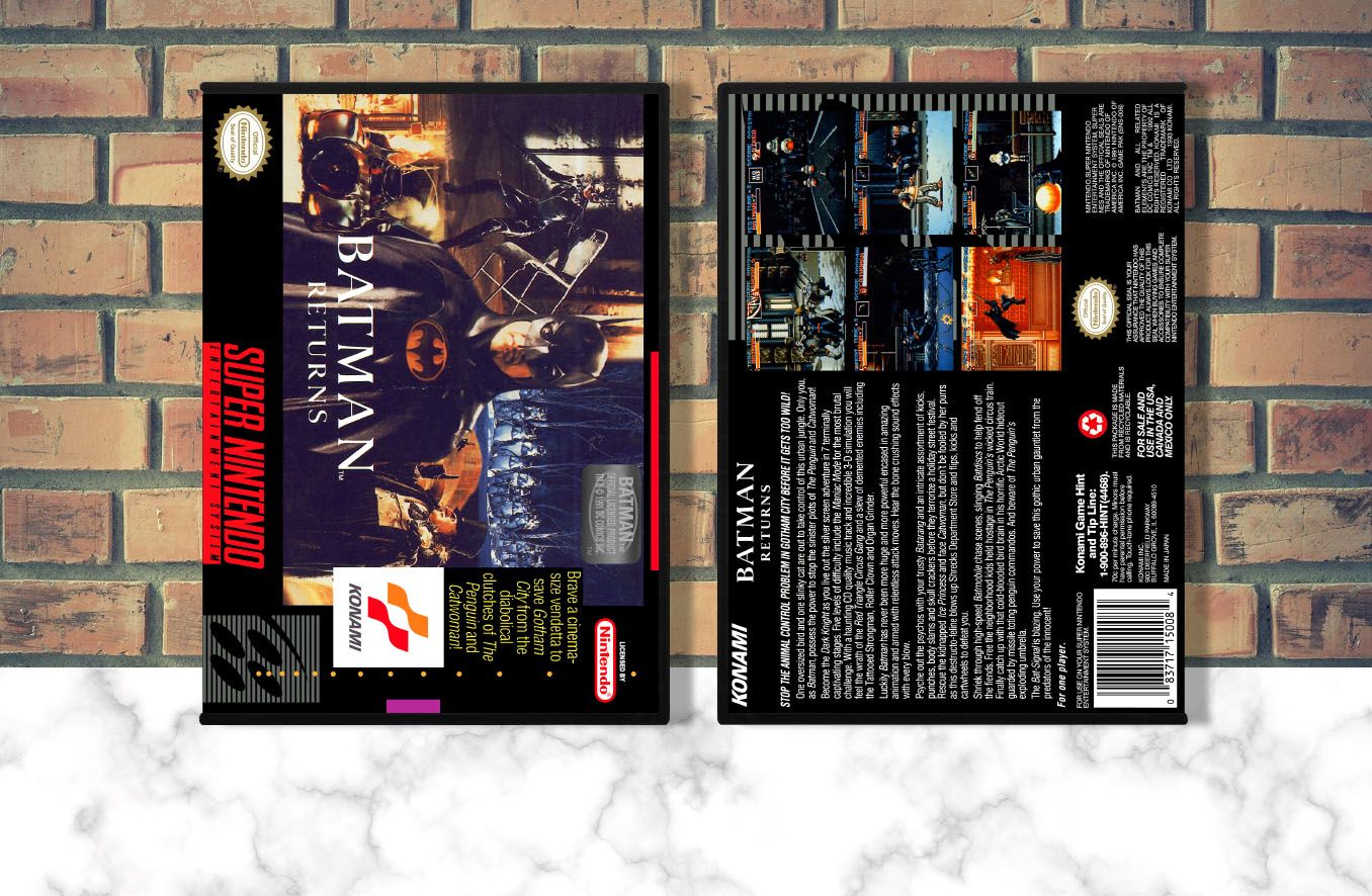 Batman Returns, Case Color: DARK GREY (OEM DS CASE COLOR)