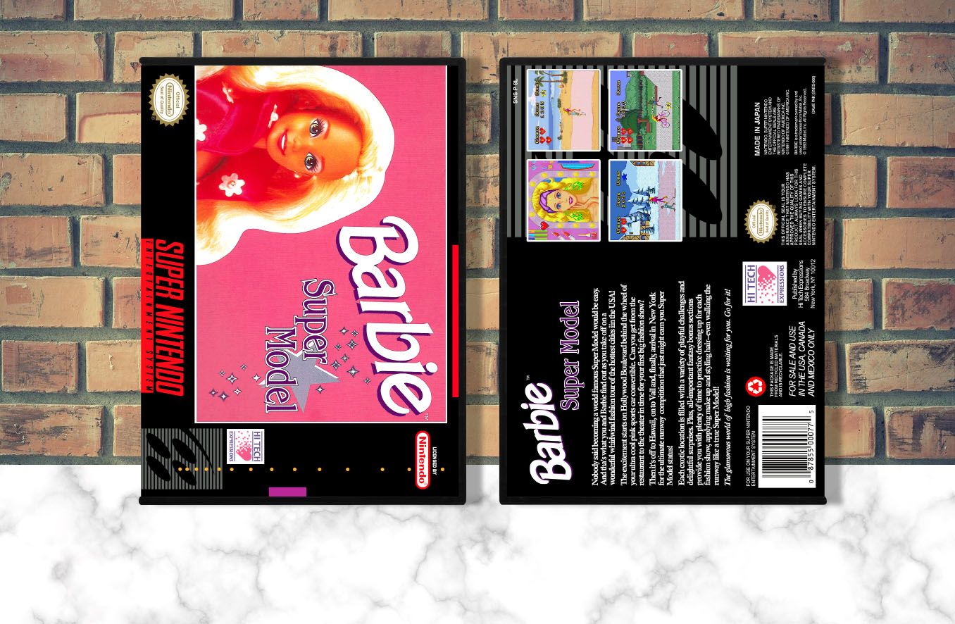 Barbie Super Model, Case Color: DARK GREY (OEM DS CASE COLOR)