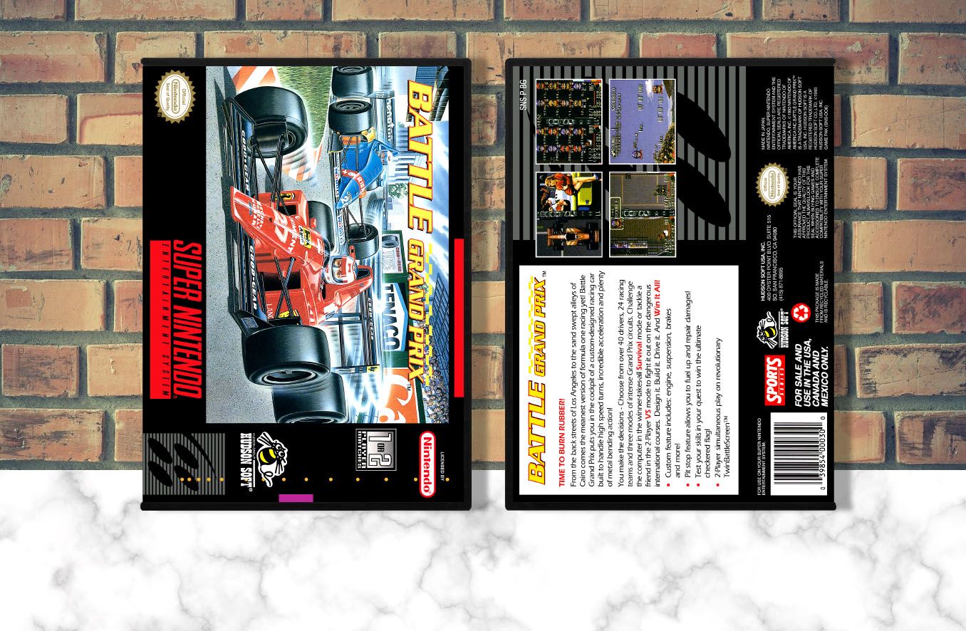 Battle Grand Prix, Case Color: DARK GREY (OEM DS CASE COLOR)