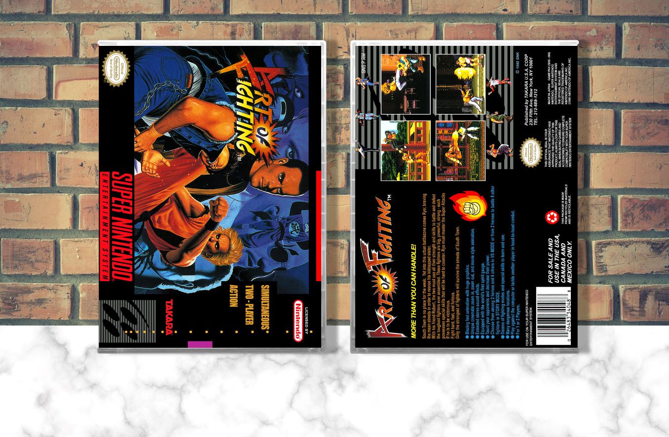 Art of Fighting, Case Color: CLEAR (Transparent)