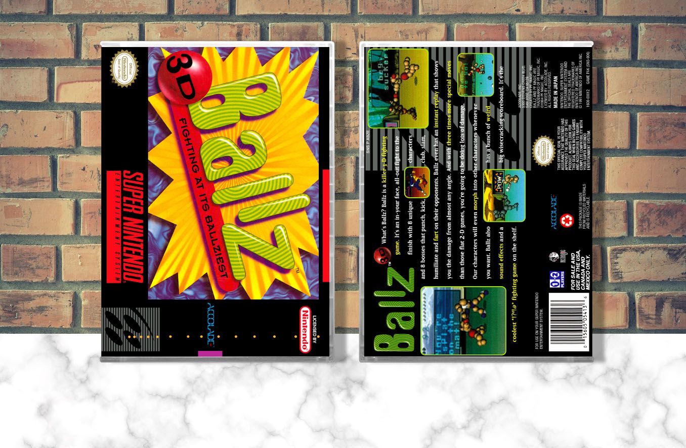 Ballz 3D, Case Color: CLEAR (Transparent)