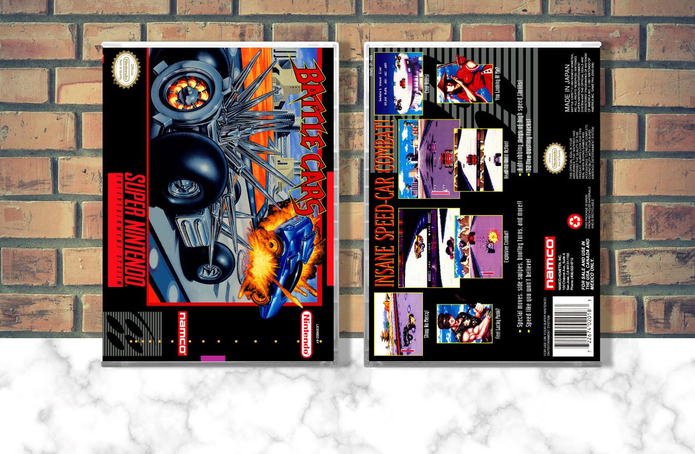 Battle Cars, Case Color: CLEAR (Transparent)