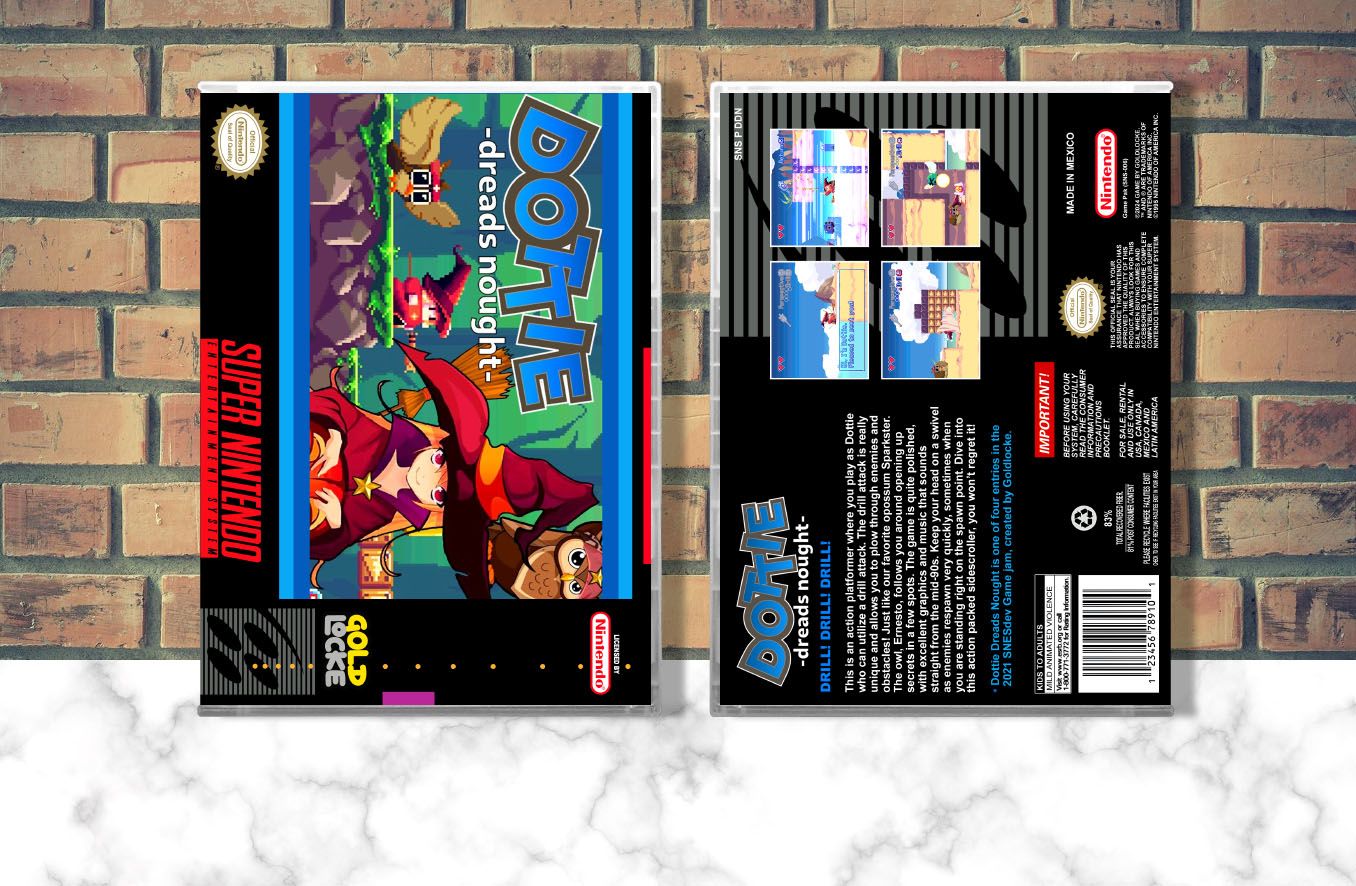 Dottie Dread Nought, Case Color: CLEAR (Transparent)