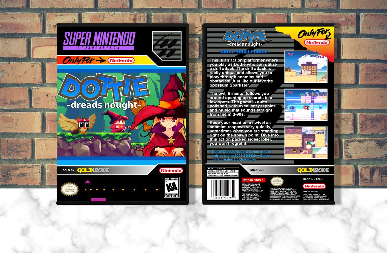 Dottie Dread Nought (Repro Spine), Case Color: DARK GREY (OEM DS CASE COLOR)