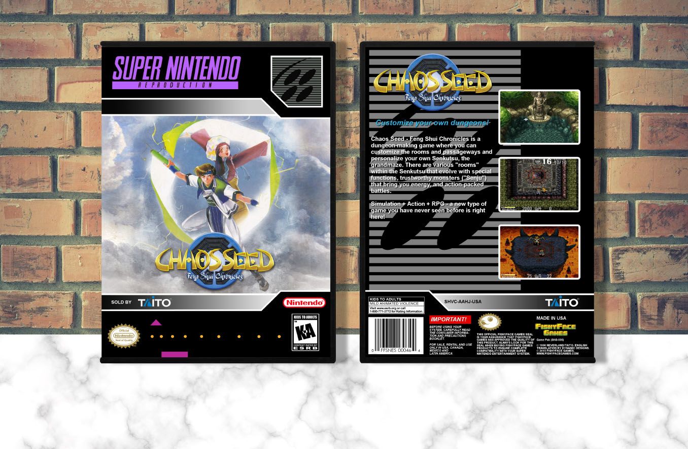 Chaos Seed (Repro Spine), Case Color: DARK GREY (OEM DS CASE COLOR)