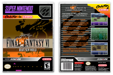 Final Fantasy VI: Brave New World (Repro Spine)