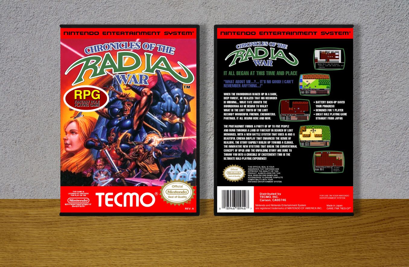 Chronicles of the Radia War, Case Color: DARK GREY (OEM DS CASE COLOR)