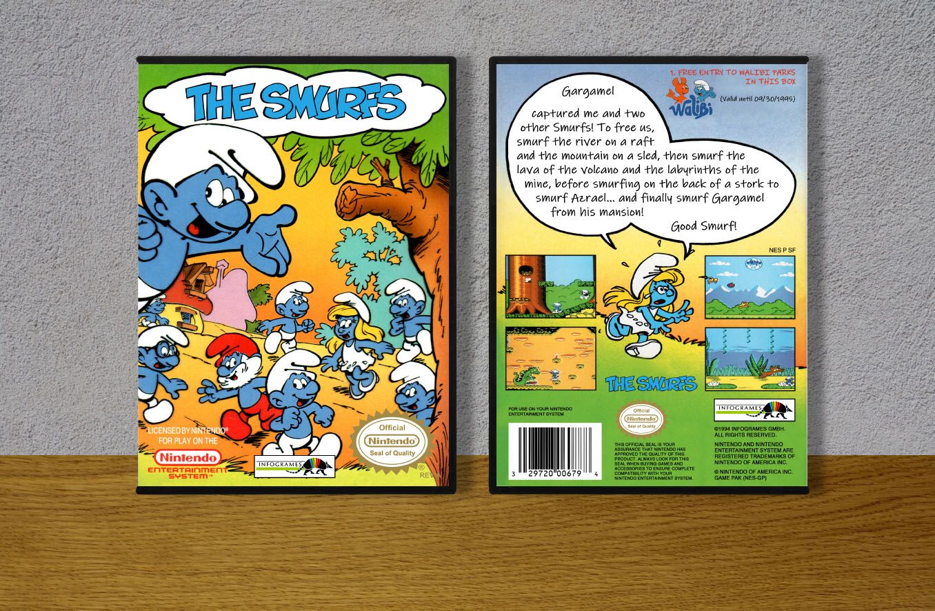 Smurfs, The, Case Color: DARK GREY (OEM DS CASE COLOR)