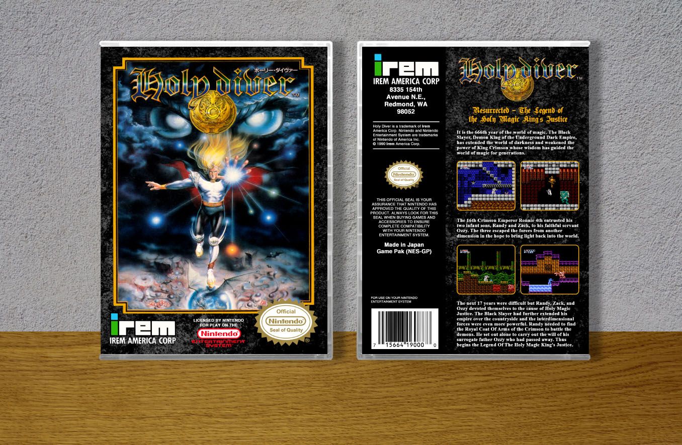 Holy Diver, Case Color: CLEAR (Transparent)