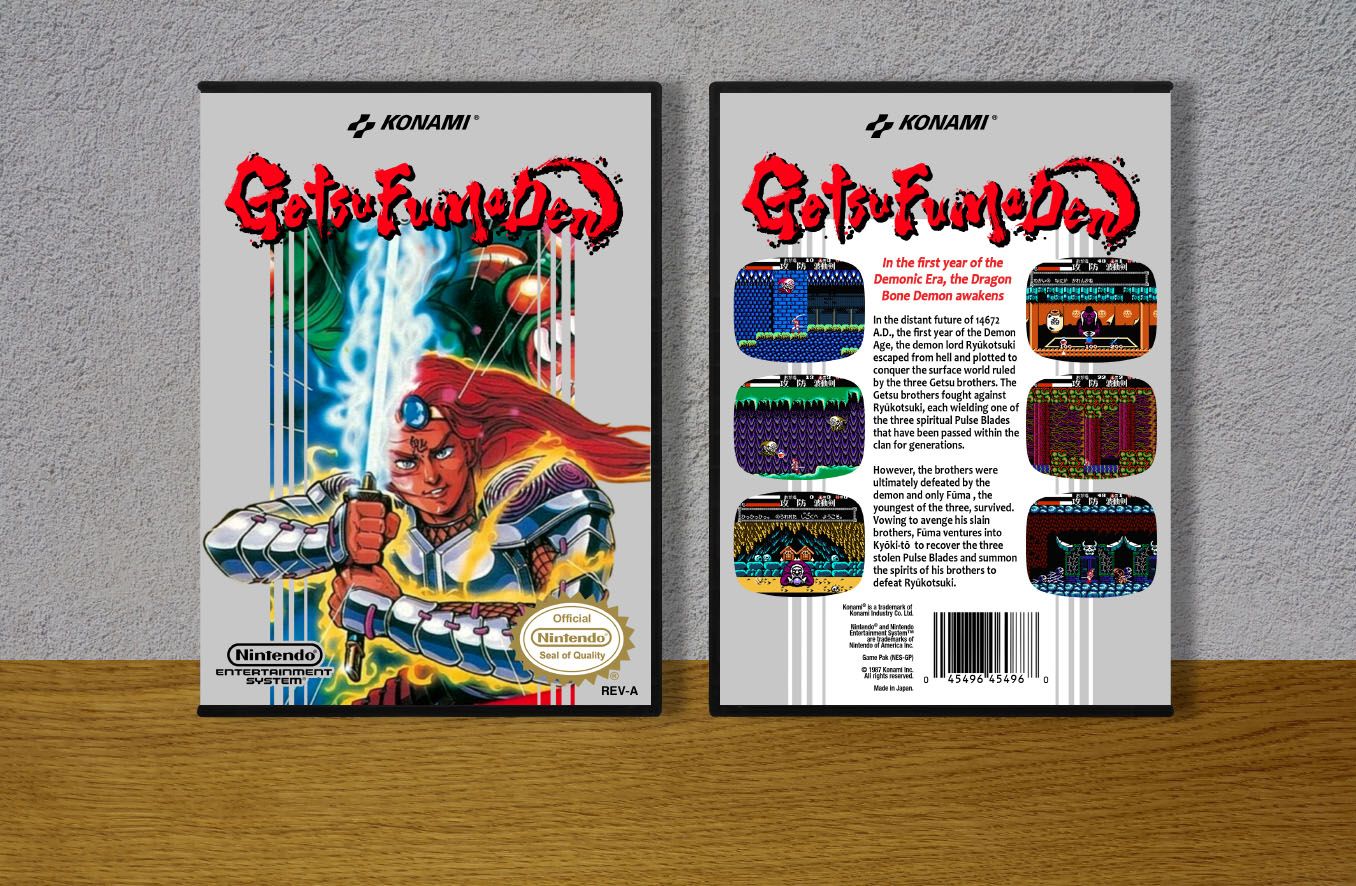 Getsu Fuma Den, Case Color: DARK GREY (OEM DS CASE COLOR)