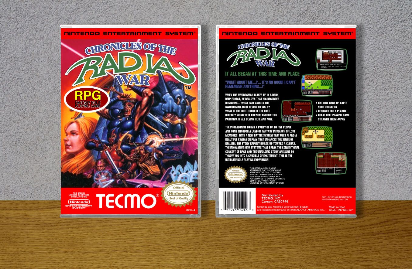 Chronicles of the Radia War, Case Color: CLEAR (Transparent)