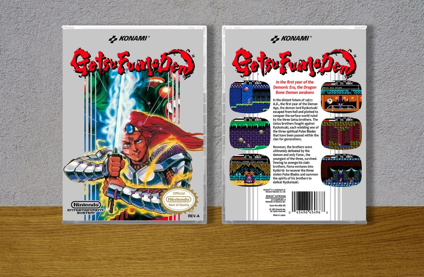 Getsu Fuma Den, Case Color: CLEAR (Transparent)