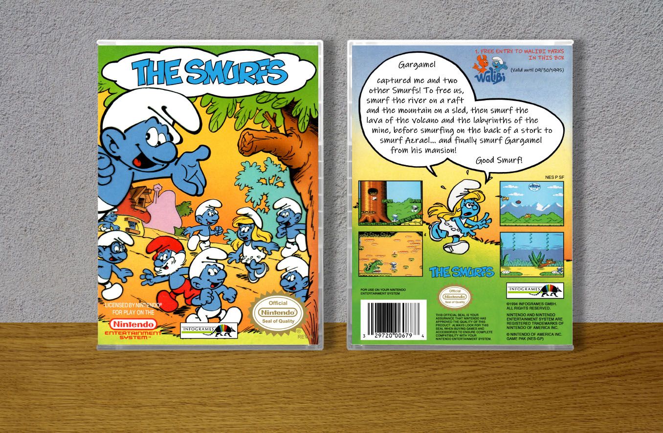 Smurfs, The, Case Color: CLEAR (Transparent)