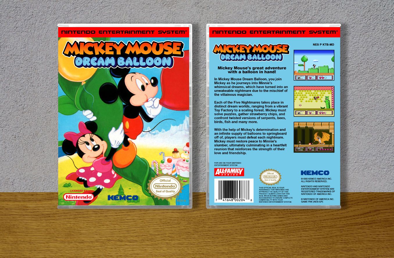 Mickey Mouse Dream Balloon, Case Color: CLEAR (Transparent)