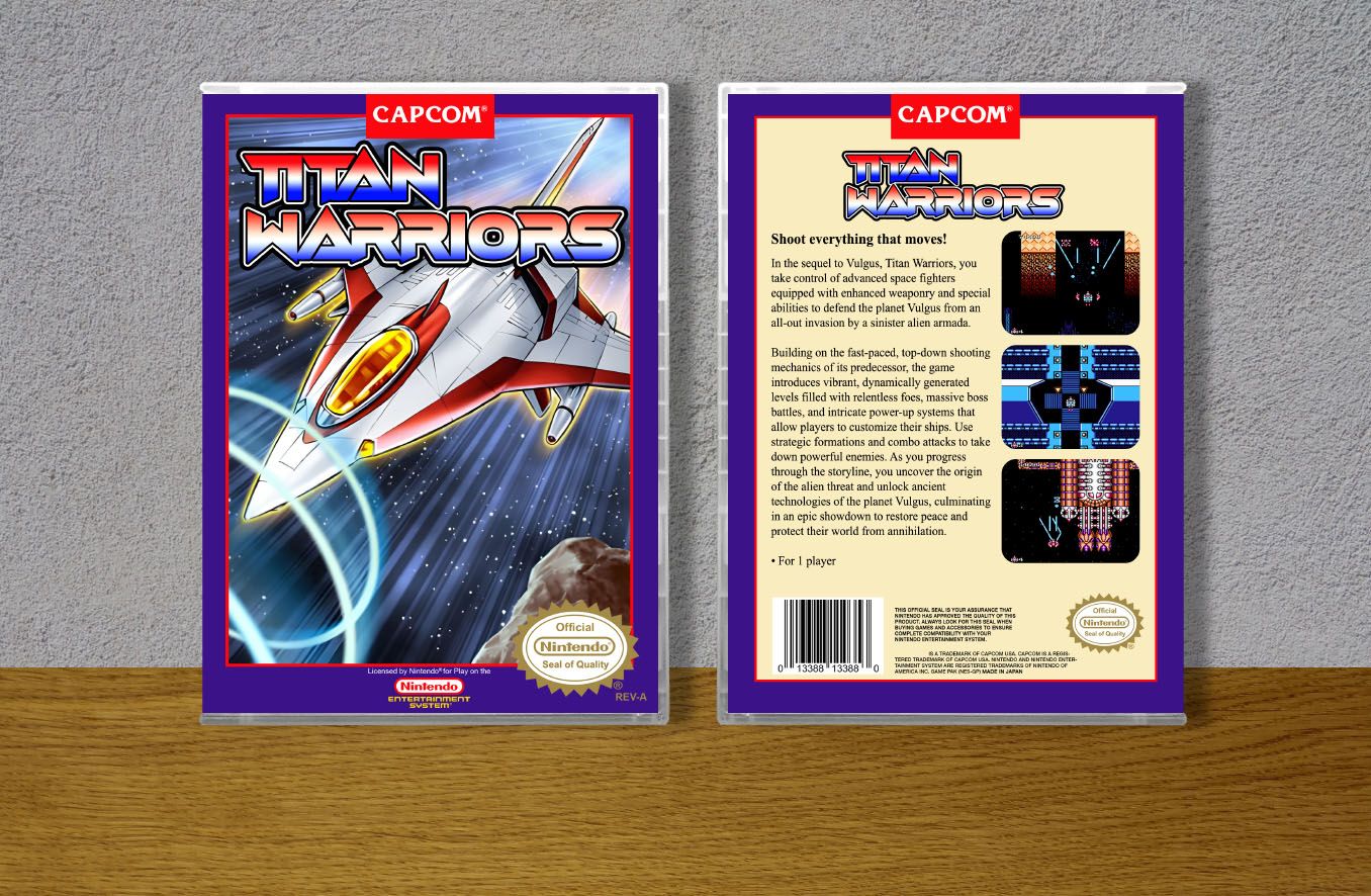 Titan Warriors, Case Color: CLEAR (Transparent)