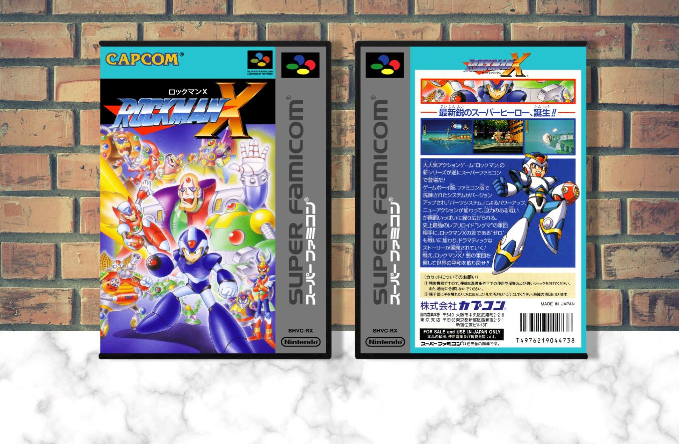 Rockman X, Case Color: DARK GREY (OEM DS CASE COLOR)