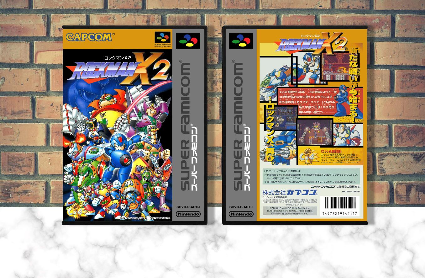 Rockman X2, Case Color: DARK GREY (OEM DS CASE COLOR)