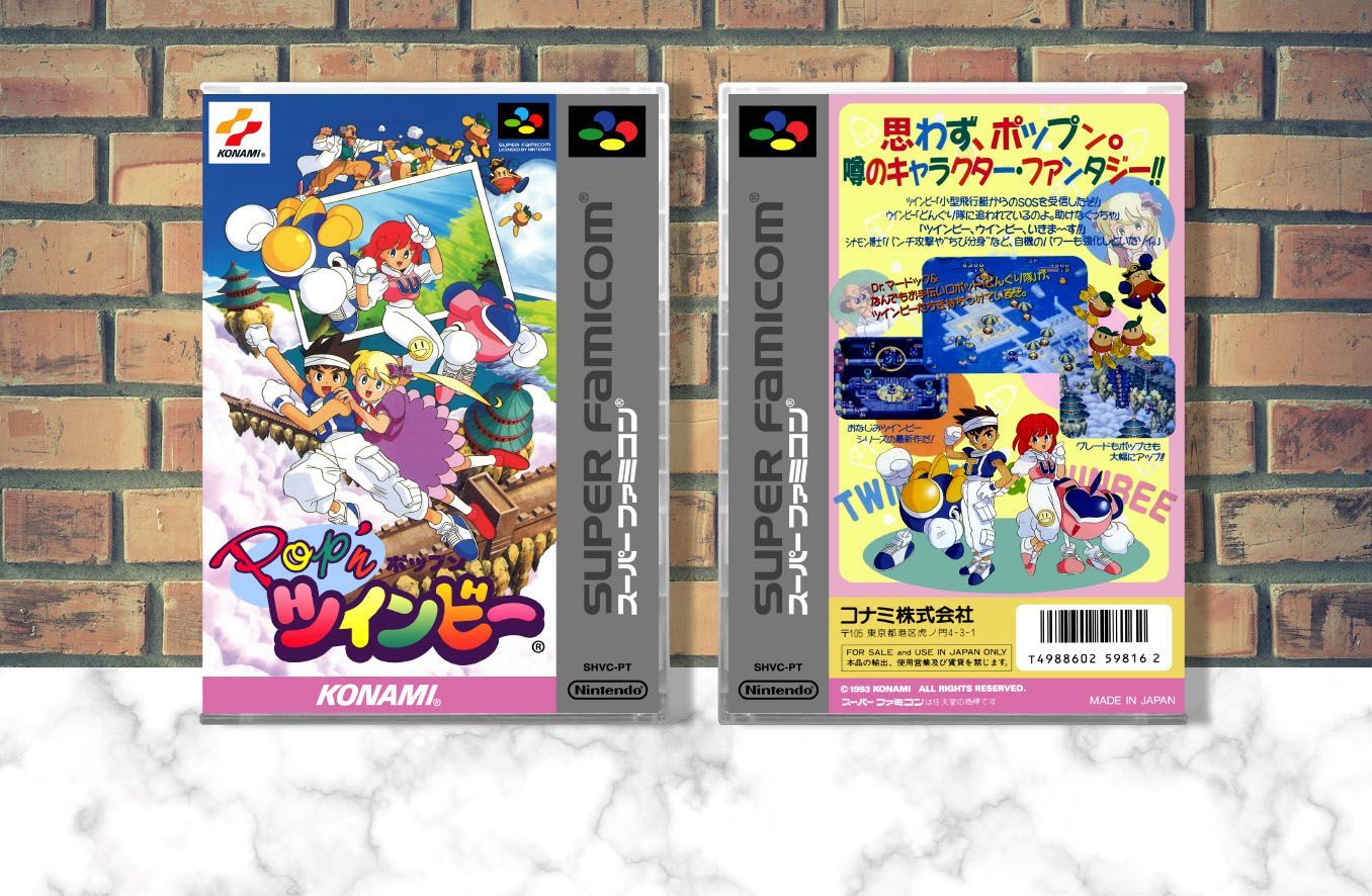 Pop&#39;n TwinBee, Case Color: CLEAR (Transparent)