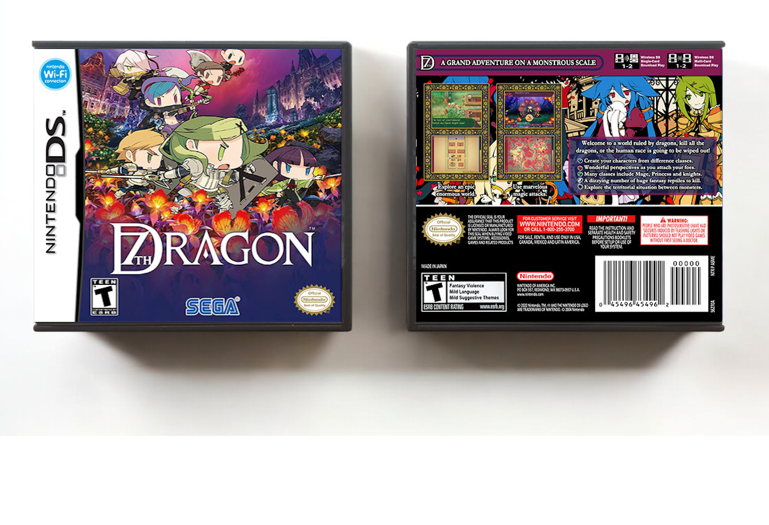 7th Dragon, Case Color: DARK GREY (OEM DS CASE COLOR)