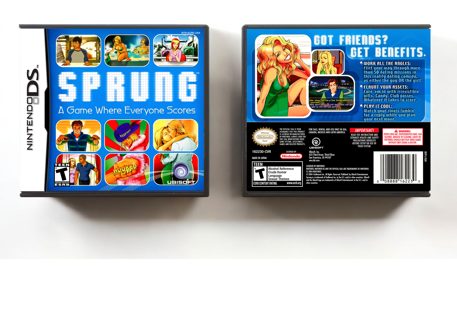 Sprung, Case Color: DARK GREY (OEM DS CASE COLOR)