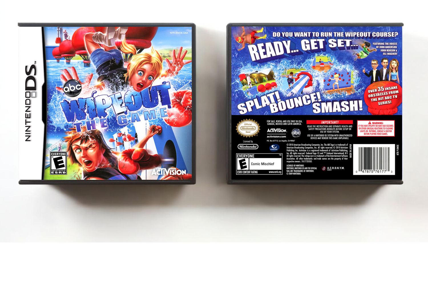 Wipeout: The Game, Case Color: DARK GREY (OEM DS CASE COLOR)